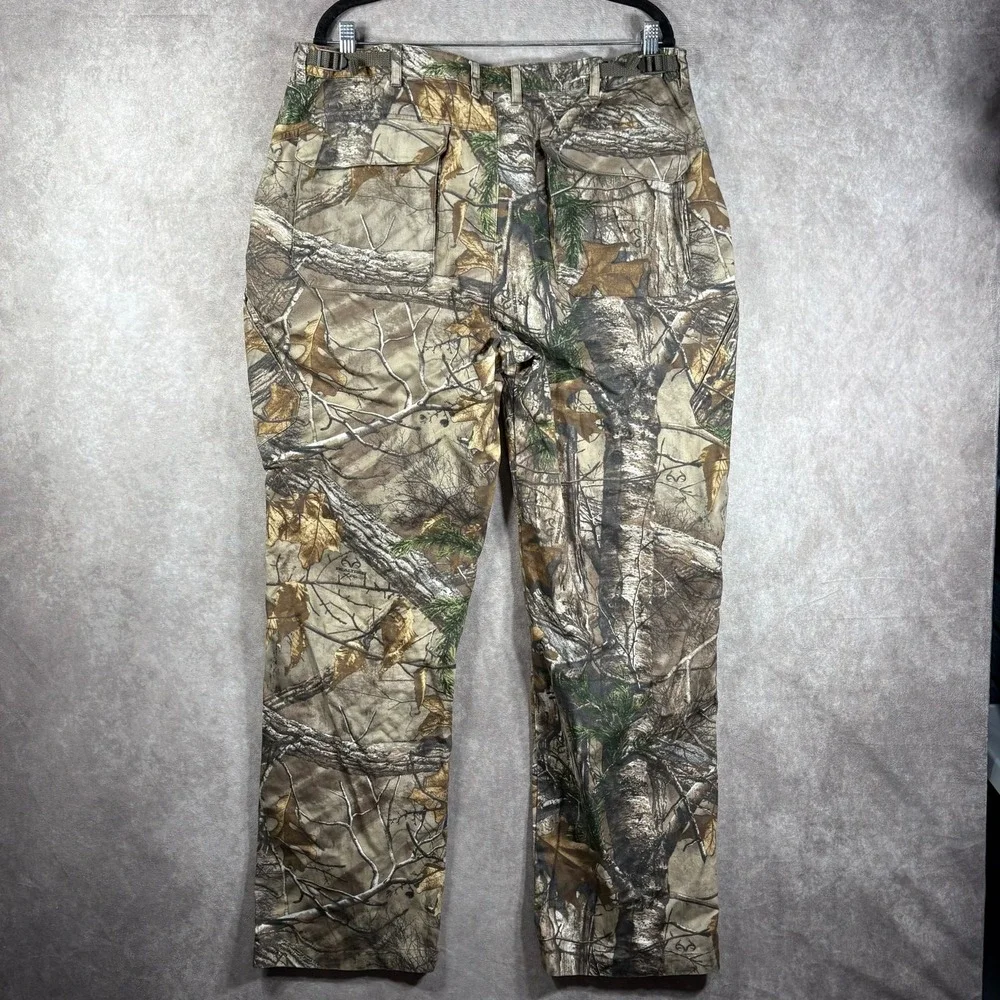 Game Winner Realtree Xtra Pants Mens Large 36-38 Brown Hunting Outdoor Cargo